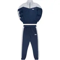 Lonsdale Fato de treino 'Caunton' navy / azul claro / branco
