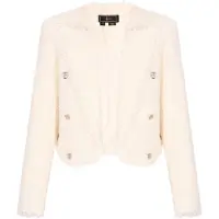 Faina Blazer bege mosqueado