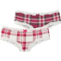 LASCANA Hipster vermelho vinho / merlot / preto / branco