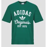 Adidas T-Shirt mangas curtas LOOSE GRAPHIC T-Shirt COLLEGIATE 11 homens - Verde - EU S