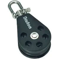 Barton Marine Roldana Giratória Simples 385kg 10 Mm