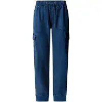 Pepe Jeans para mulher. PL2100040 Calças Jogger Slim de cintura média azul-marinho (25), Casual, Algodão