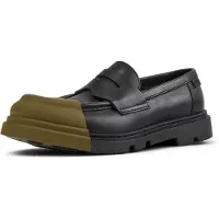 Camper Mocassins 'Junction' oliveira / preto denim