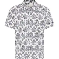 Casual Friday Camisa ' CFLindahl ' bege / creme / azul escuro