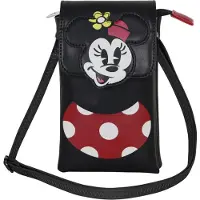 KARACTERMANIA Bolsa Tiracolo Minnie Mouse Disney Face Mobile Phone Bag