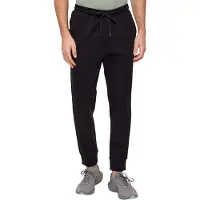 BOSS para homem. 50555505 Calças de corte regular pretas (S), Preto, Casual, Algodão