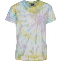 Urban Classics Camisa 'Boyfriend' azul claro / amarelo / roxo / branco