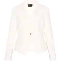 Faina Blazer 'Festive' ouro / offwhite