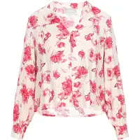 Usha Blusa marfim / cor-de-rosa / pitaya