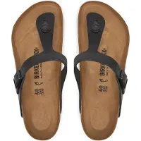 Birkenstock Chinelos de dedo 'Gizeh' preto