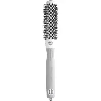 Olivia Garden Expert Blowout Shine Round Brush White & Grey 20 mm