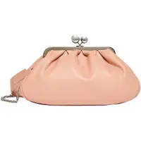 Weekend Max Mara para mulher. 2615511174600 Bolsa de Couro Cúbica beige (OSFA), Casual, Rosa, Poliuretano