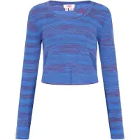 Mymo Pullover 'Young Fashion' azul / roxo escuro