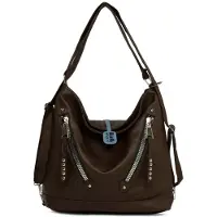 Bagmori Mala de ombro chocolate