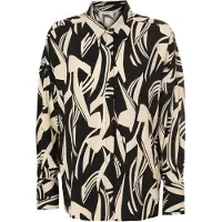 TATUUM Blusa 'Ziggy' bege / preto