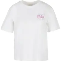 Miss Tee Camiseta De Manga Curta Good Vibes Wording
