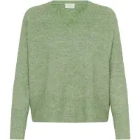 Kaffe Pullover 'KANiel' verde mosqueado