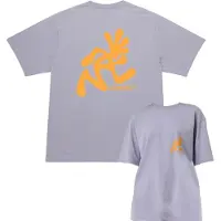 Gramicci T-Shirt mangas curtas RUNNING MAN TEE homens - Violeta - US S