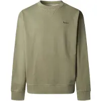Pepe Jeans para homem. PM5800154 Sweatshirt Geo Small Logo verde (L), Casual, Algodão
