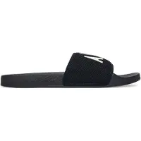 Armani Exchange para homem. XUP001XV820U385 Chinelos Knit+ logotipo marinho (43), Plano, Nenhum, Beachwear
