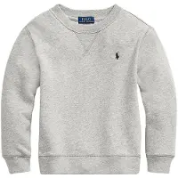 Ralph Lauren para menino. 322772102003 Camisola de lã cinzenta (2años= 94/100cm), Casual, Cinza, Algodão, moda infantil