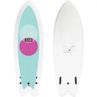 Album Surfboard Prancha De Surf Album Soft Top Presto Seafoam Drops 5´7´´