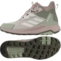 Adidas Botas 'Anylander' taupe / oliveira / laranja escuro / branco