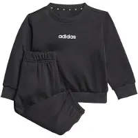 Adidas Fato de treino 'ESSENTIALS' preto / branco