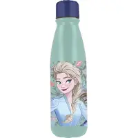 Stor Garrafa De Alumínio Infantil Frozen: Conto De Neve 600ml