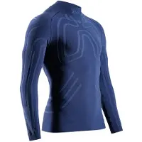 X-Bionic - Primeiras camadas - Heatloop Shirt LS M Marine para Homem - Tamanho M - Navy