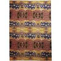 Desigual , foulard desenhado por Mr. Christian Lacroix, PoliÉSter, Amarelo, U