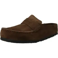 Birkenstock Tamancos Naples Wrapped homens - Castanho - 44