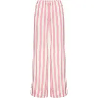 s.Oliver Calças de pijama cor-de-rosa / branco