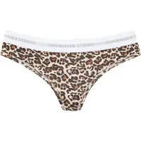 Copenhagen Studios Tanga creme / castanho / offwhite
