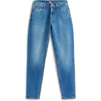 Tommy Hilfiger Calças de ganga 'Mid Rise Slim' azul ganga