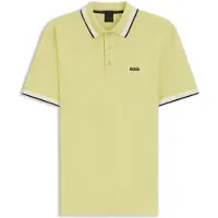 BOSS para homem. 50469055 Pólo Paddy amarelo (S), Casual, Algodão, Manga curta