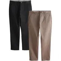Next Calças chino taupe / preto