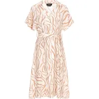 Usha Vestidos camiseiros 'Classic' bege / offwhite