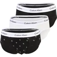 Calvin Klein Underwear Cueca cinzento claro / preto / offwhite