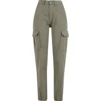Urban Classics Calças cargo oliveira