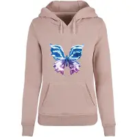 Miss Tee Moletom Com Capuz Chromed Butterfly