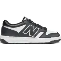 New Balance para homem. BB480LV1 Sapatilhas 480 preto (42.5), Plano, Cordão, Casual