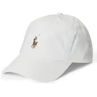 Ralph Lauren para homem. 710834737019 Boné desportivo clássico branco (OSFA), Casual, Poliéster