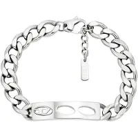 Diesel Pulseira prata
