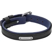 Fossil Leather Bracciale da uomo Everett JA7316998