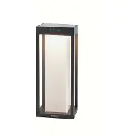 KLEWE Candeeiro solar LED RADIA MINI MOON, antracite, 35 cm, IP65