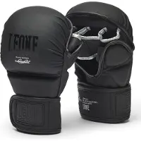 Leone1947 Luvas De Combate Black Edition