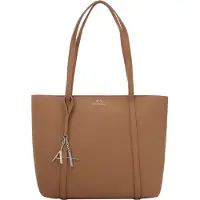 Armani Exchange para mulher. 942930CC726M1250 Saco de compras bege (OSFA), Casual, Sintético, Poliéster