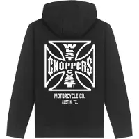 West Coast Choppers Moletom Com Fecho Atx Cross