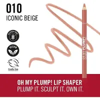 Rimmel Oh My Plump! Lip Shaper 010-Iconic Beige
